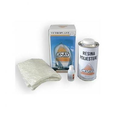 STUCCO VETRORESINA IN KIT ml 750 C\\LANA