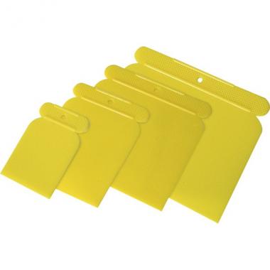 SPATOLA PER CARROZZIERE IN PLASTICA 4 pz