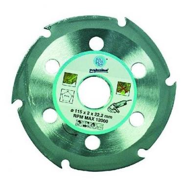 Disco in metallo taglio legno 115x2x22,2 poggi 419.90