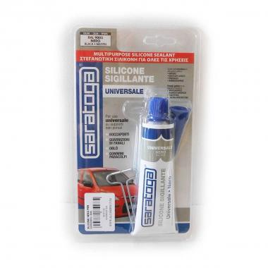 SILICONE ACETICO MULTIUSO ml 60 NERO