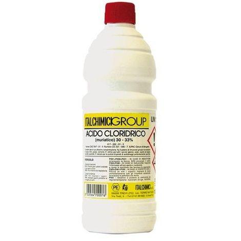Acido cloridrico 30/33%  lt. 1