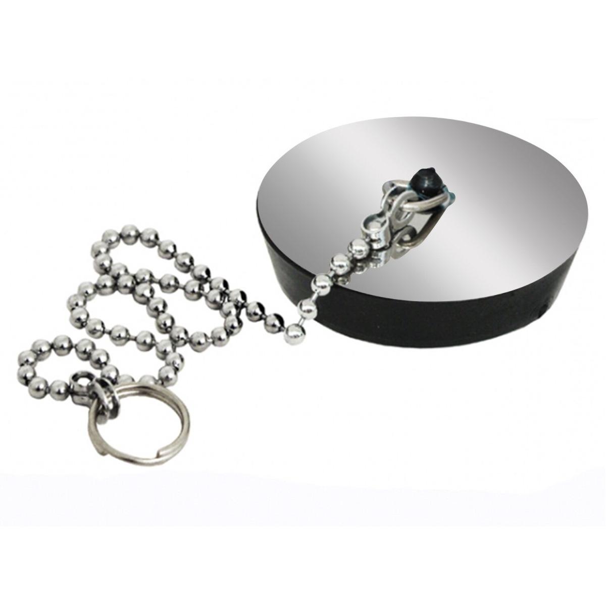 Tappo in gomma p/lavello grande diametro 52