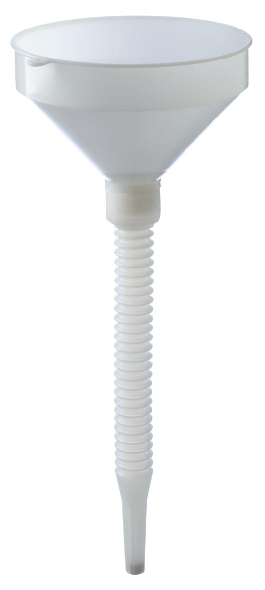 Imbuto in abs con porta filtro  e prolunga d.25