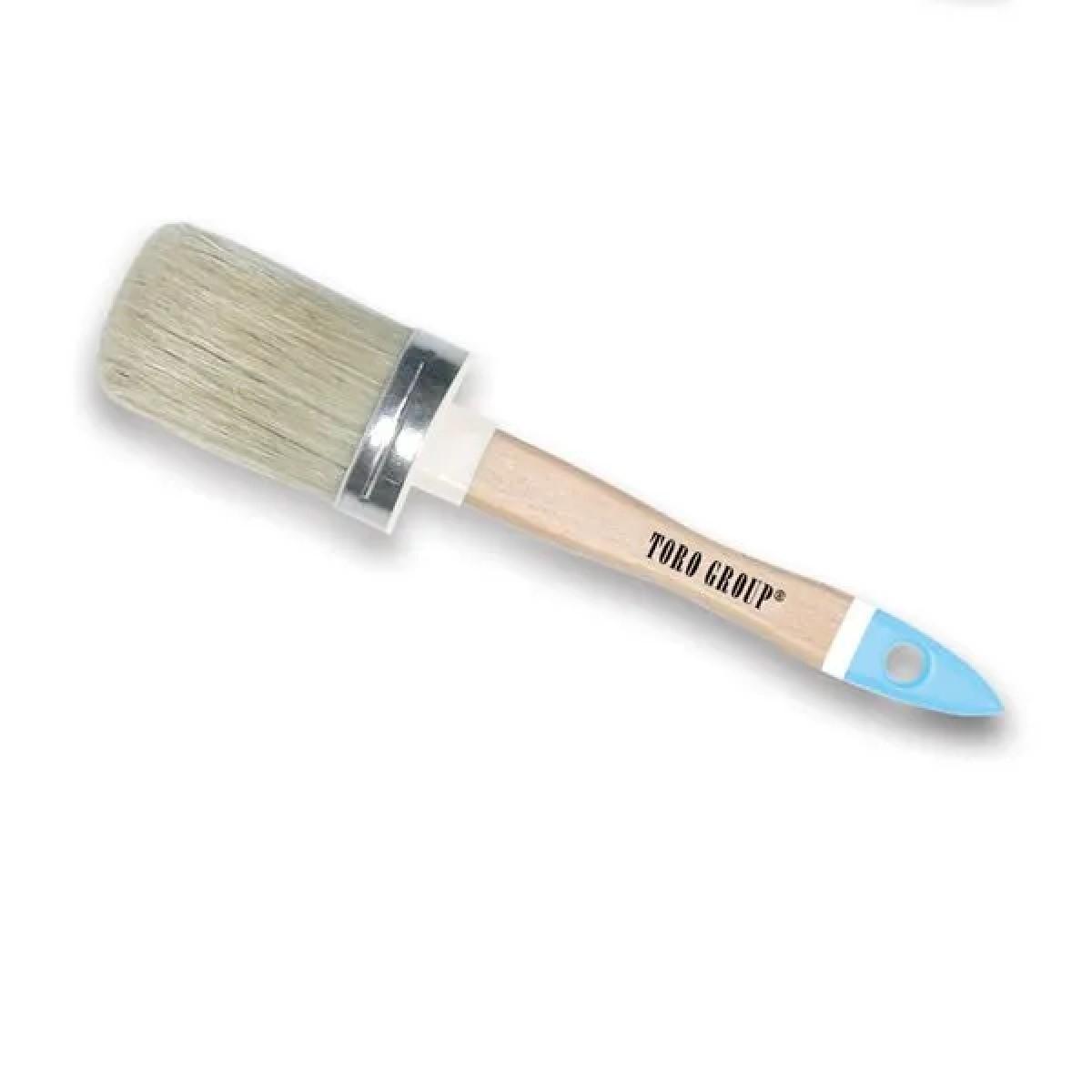 Pennello ovalino s\\bionda m\\legno vern. n.8