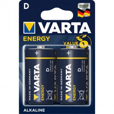 BATTERIE TORCIA ALKALINA 2 pz VARTA