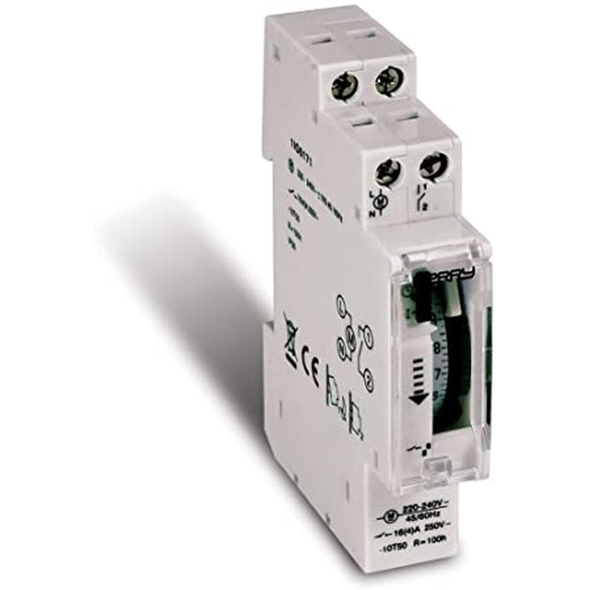 Interruttore orari anal. giornaliero 1 mod. shalt