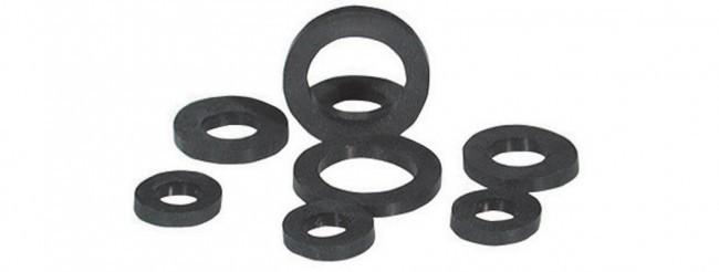 GUARNIZ. P/RACC. SAN. IN GOMMA T.M. 1"