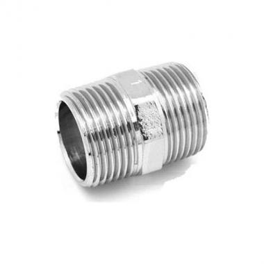 Nipples doppio mm in ottone crom. 1/2