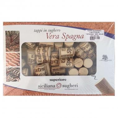 TAPPO SUGHERO 24x40 VERA SPAGNA 100 pz