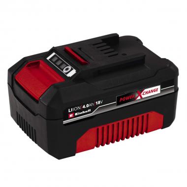 Einhell 4511396 Batteria Ricaricabile Agli Ioni di Litio, 4000 Mah, 18 V, Nero, Rosso, 4,0 Ah 4,0 Ah Batteria Ricaricabile