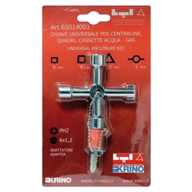 Chiave universale x centr. ,quadri, cass. gas
