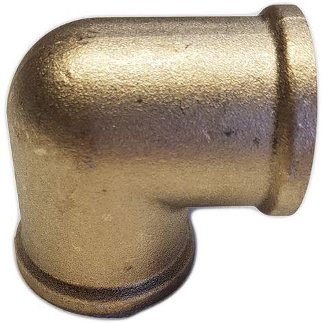 Gomito 90° ottone cromato ff 1/2