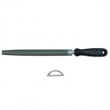 LIMA MEZZA TONDA 6" TAGLIO M/D C/MAN. PLAS.