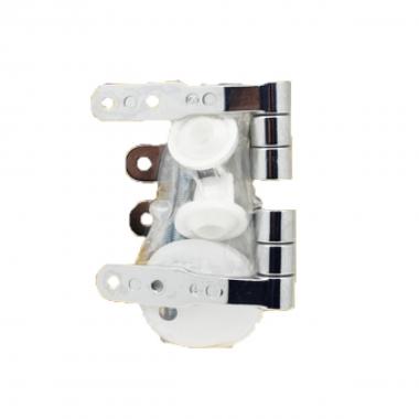 Coppia supporti acciaio p/sedili legno blister