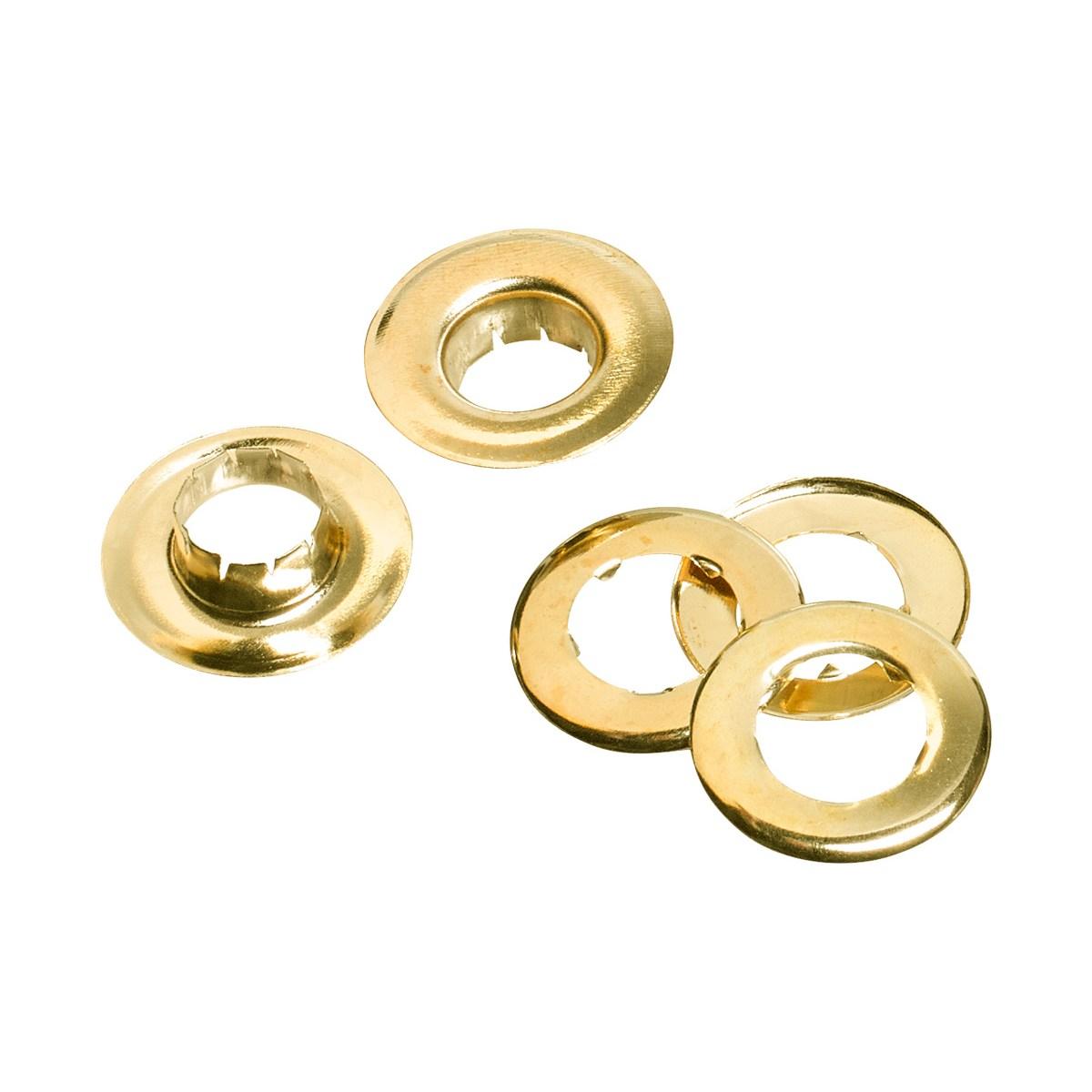 OCCHIELLI IN OTTONE mm 10 pz 20