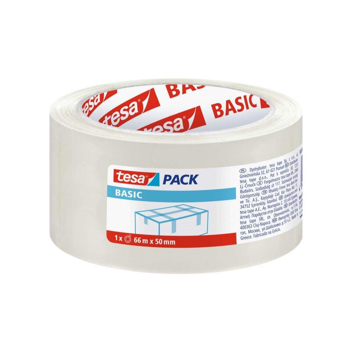 NASTRO IMBALLO TRASPARENTE 50 X 66 mt TESA SERIE ECO