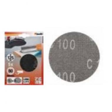 RETE ABRASIVA VELCRATA 5 Pz GRANA 80