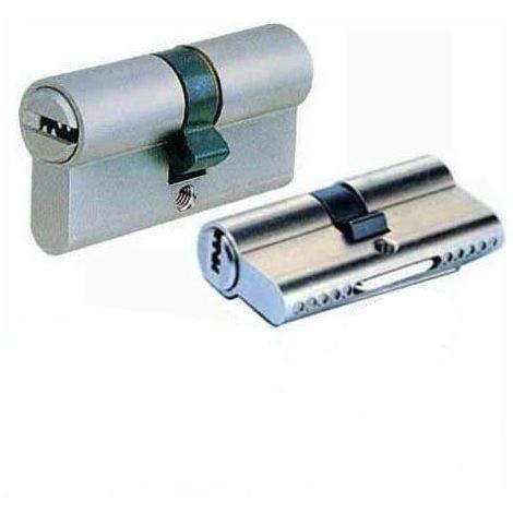 Cilindro europeo 30/40 70 mm cromo satinato potent