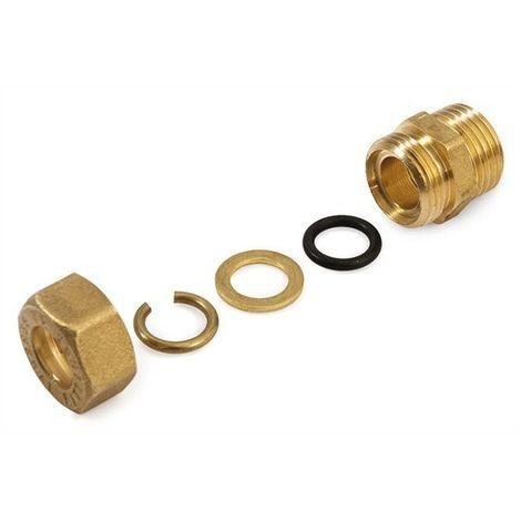 RACCORDO DRITTO M/CONICO GAS 1/2x14