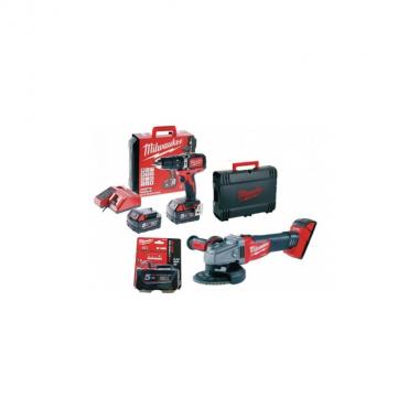 Kit brushless trap. perc.+ smerig. m18blpp2c-503 18 v 3 batt.5. ah