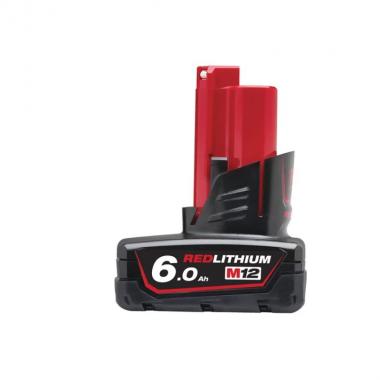 BATTERIA MILWAUKEE M12 6,0Ah AL LITHIO