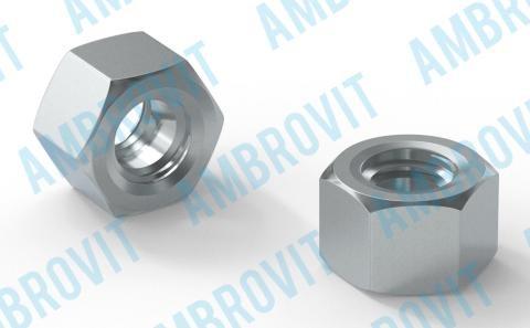 Dado esagonale sw 19  nichelata m 12 200 pz