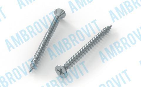 VITE LEGNO  3,5X45 ZINC. Cr3 CF. 200