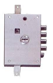 Serratura doppia mappa dierre art. 6112 mm60 sx-dx