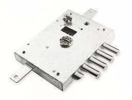 Serratura doppia mappa dierre art. 7112 mm70 dx-sx