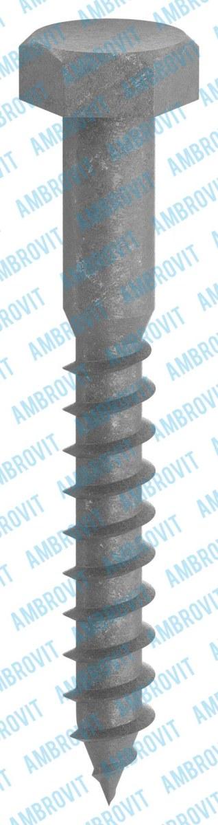 TIRAFONDO 4.8 8X70 ZINC. NERA Cr3 CF. 100