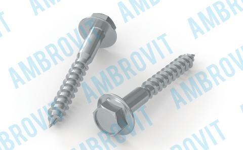 TIRAFONDO 4.8 6X60/40 ZINC. Cr3 CF. 200