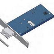 Serratura infilare omec art. 880/80 senza cilindro