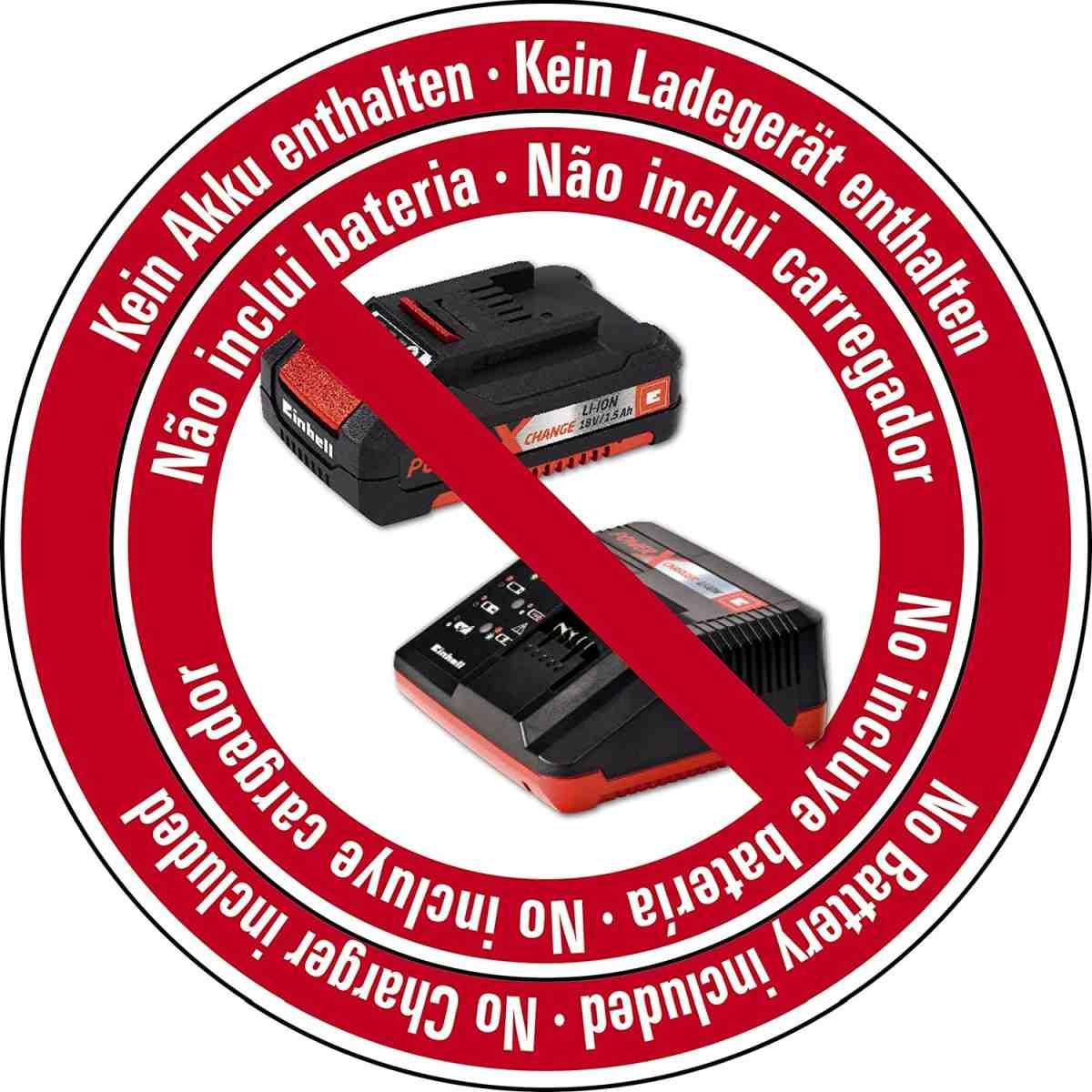 einhell 4513802 Trapano Avvitatore a Percussione a Batteria Te-CD, 18-2 Li-I-Solo, 18 V, Nero, Rosso, Set di 8 Pezzi Senza batteria