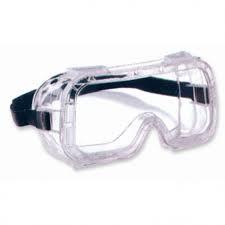 Occhiale di protezione panoramici telaio pvc con elastico