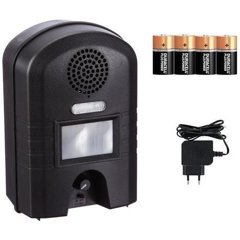 Scacciacani/volpi/gatti eletttronico ultrasuoni mq.200 batt. 220v