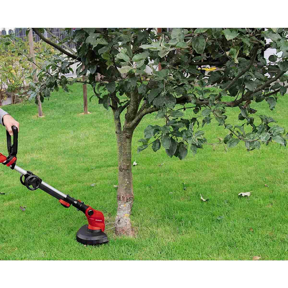 Einhell ge-et 5027 tagliabordi elettrico (tensione 230 v, potenza 500 w, taglio 27 cm, diam. filo 1,6 mm, lungh. filo 6m)