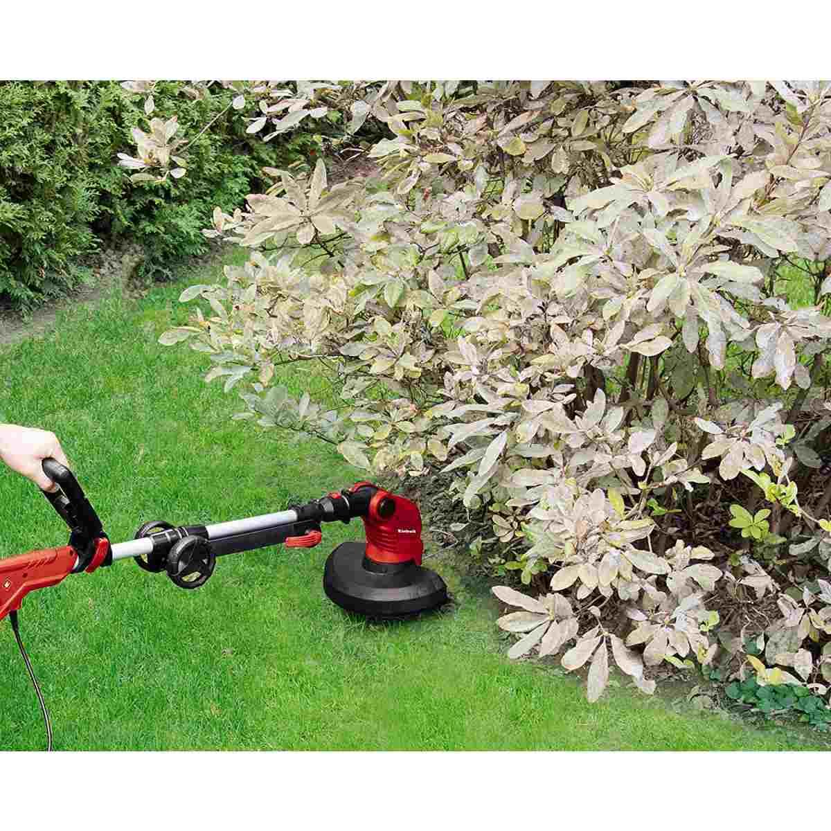 Einhell ge-et 5027 tagliabordi elettrico (tensione 230 v, potenza 500 w, taglio 27 cm, diam. filo 1,6 mm, lungh. filo 6m)