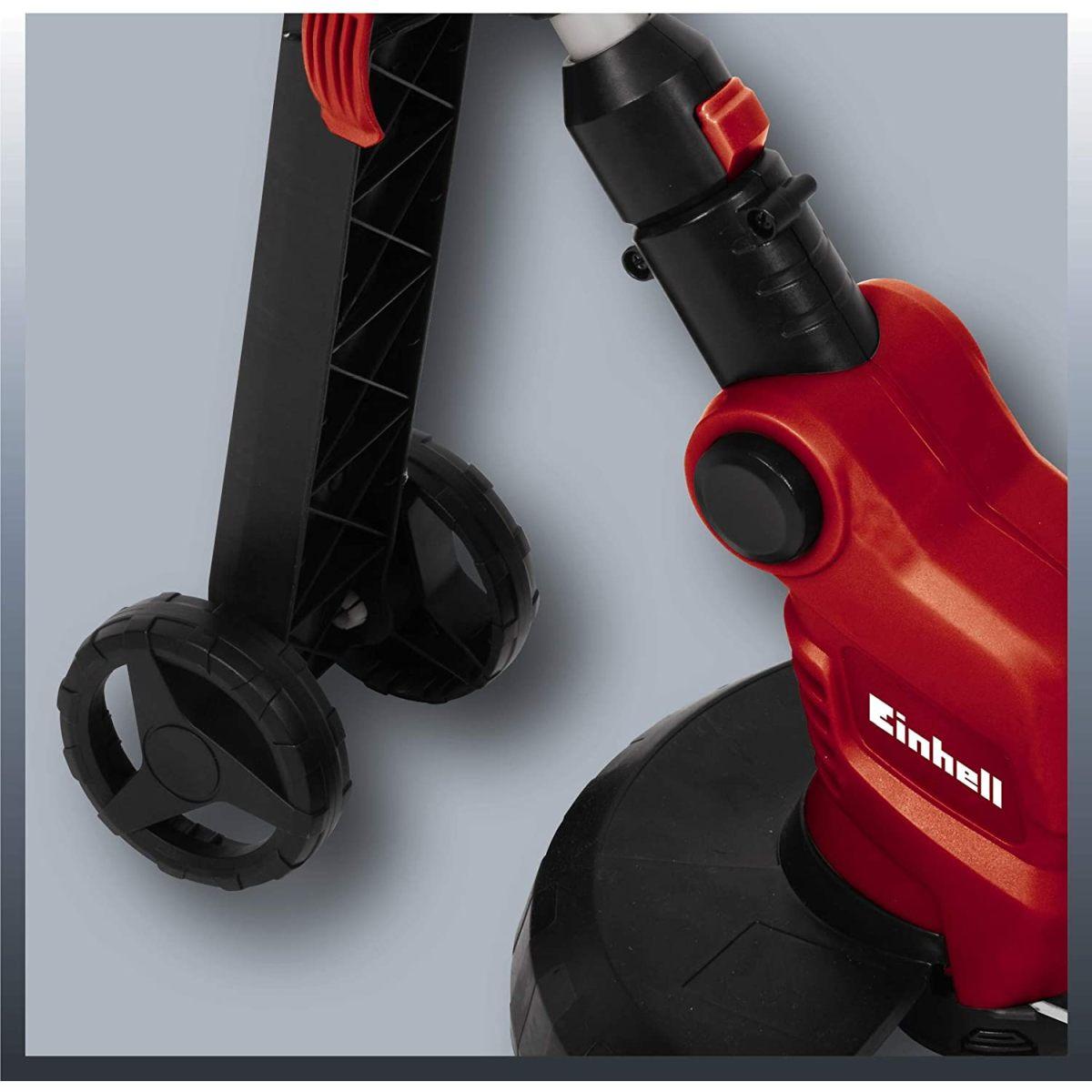 Einhell ge-et 5027 tagliabordi elettrico (tensione 230 v, potenza 500 w, taglio 27 cm, diam. filo 1,6 mm, lungh. filo 6m)