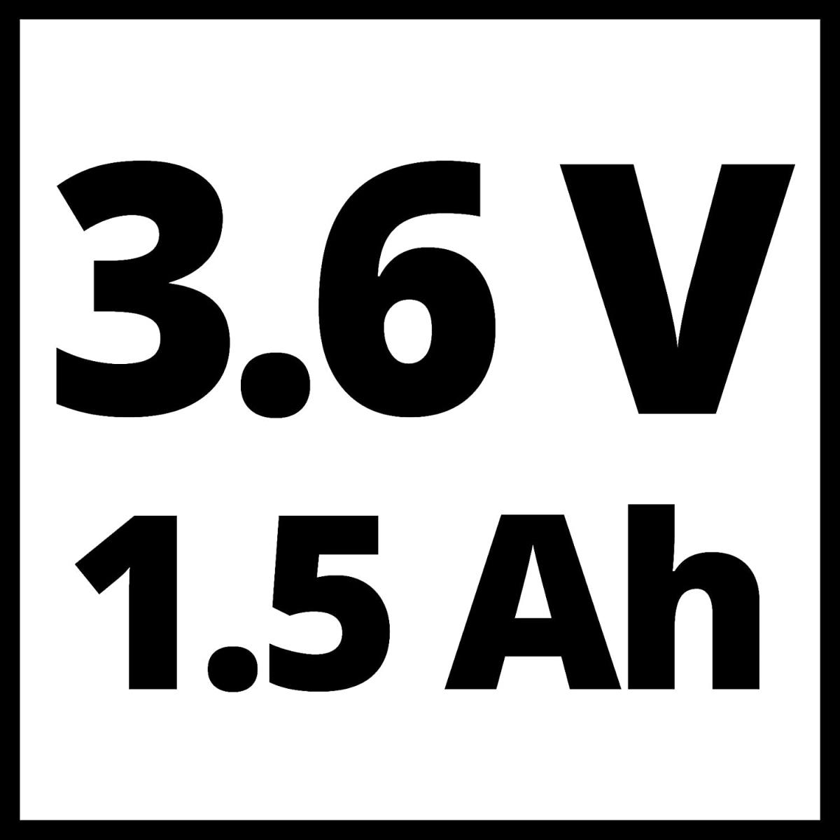 Einhell tagliasiepe a batteria 3,6v 1,5 ah, lama erba 70 mm, tagliasiepi 100 mm, rosso senza manico telescopico