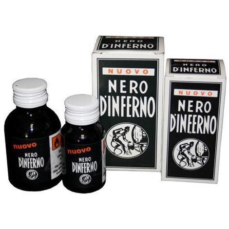 Tintura nera per pelle e cuoio - scarpe borse e accessori nero d'inferno 25ml