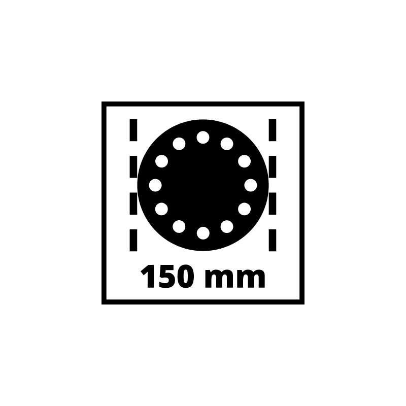 Levigatrice orbitale pneumatica TC-PE 150