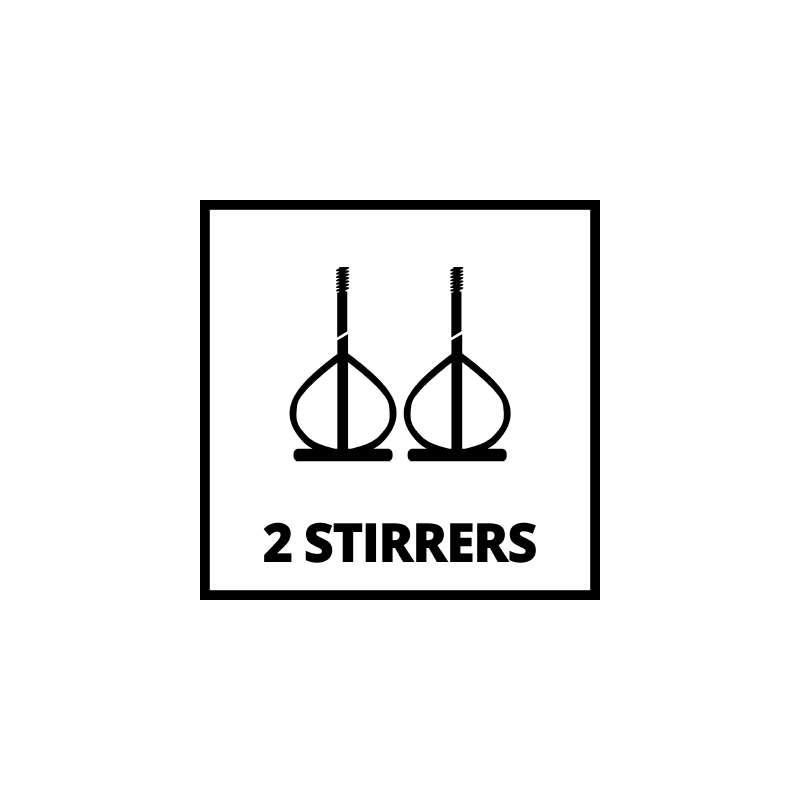 Miscelatore elettrico doppio TE-MX 1600-2 CE TWIN