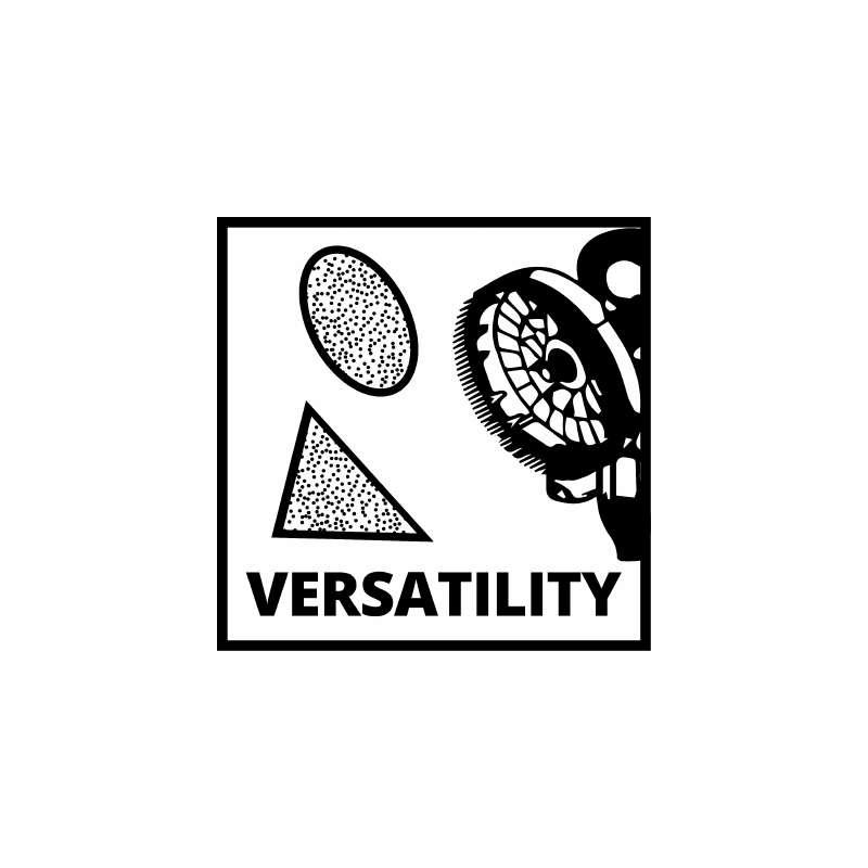 Levigatrice per muro telescopica doppia TE-DW 225 X