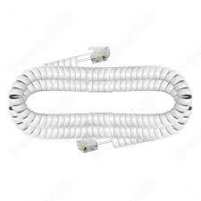 CAVO SPIRALATO 3x0,75x3Mt BIANCO