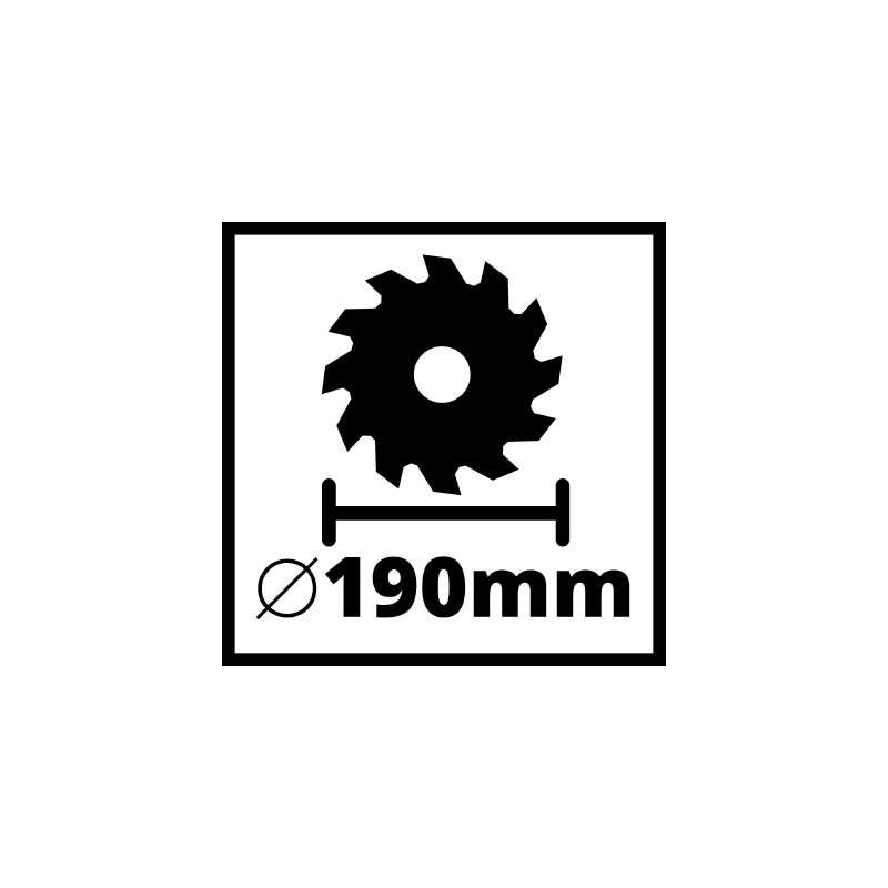 Sega circolare TE-CS 190/1