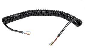 CAVO SPIRALATO 3x0,75x3Mt NERO