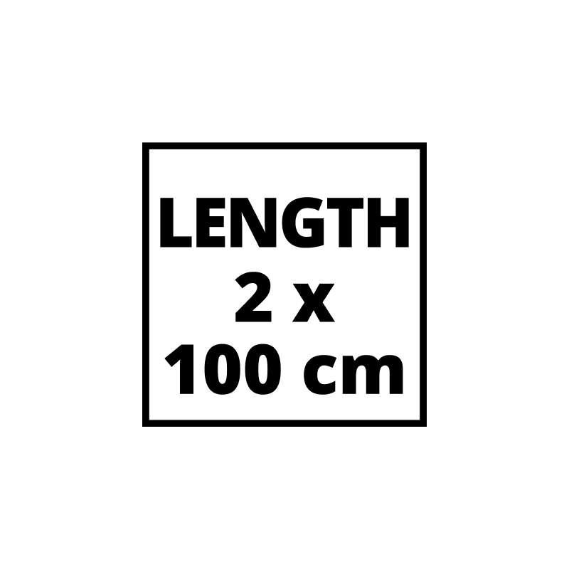 Binari guida L 1000, 2-pz