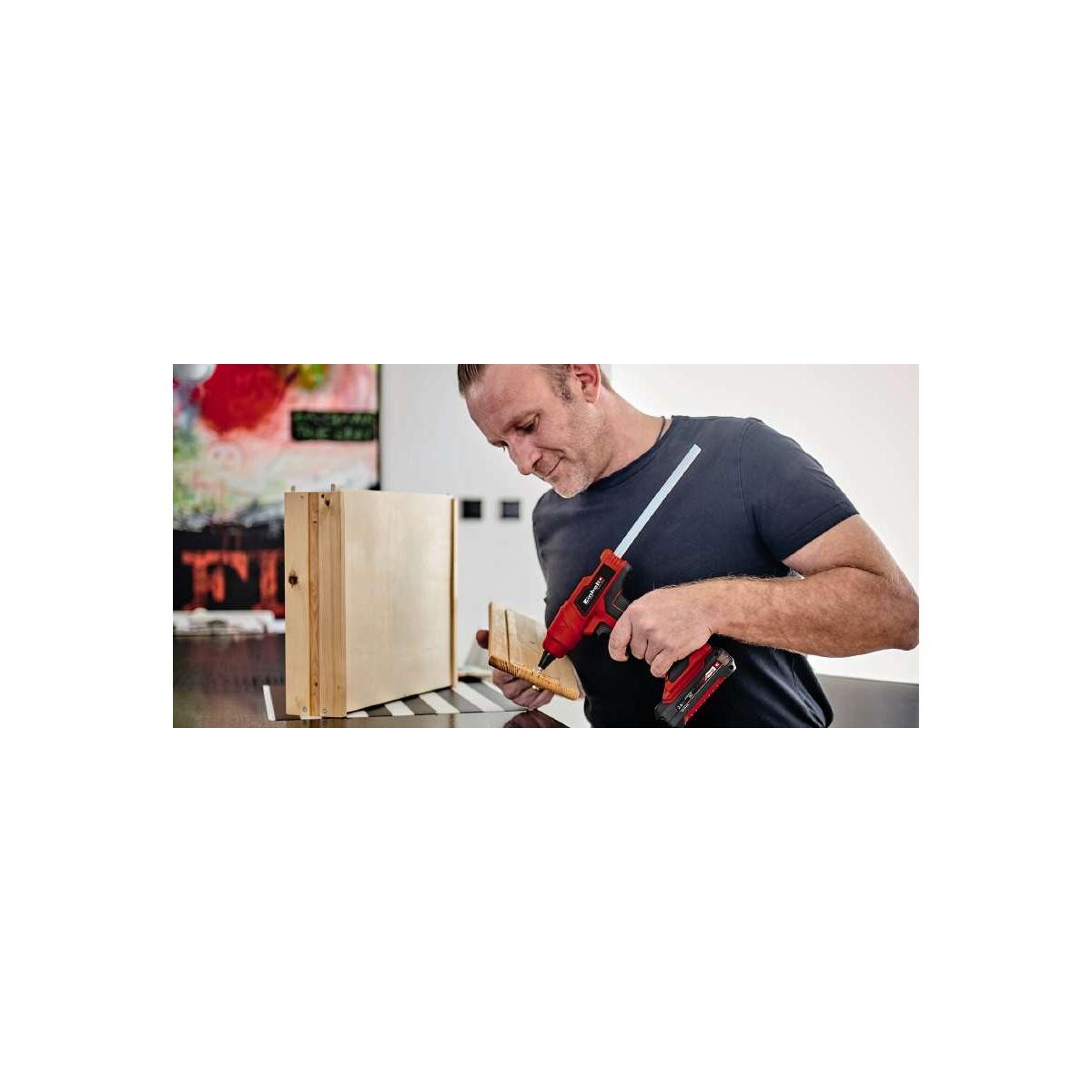 Pistola colla a caldo a batteria TE-CG 18 Li