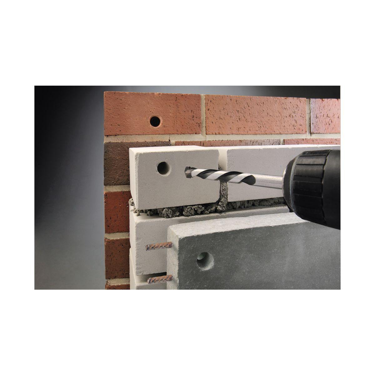 Punte per calcestruzzo e pietra,  ISO 5468, esecuzione lunga 12x250