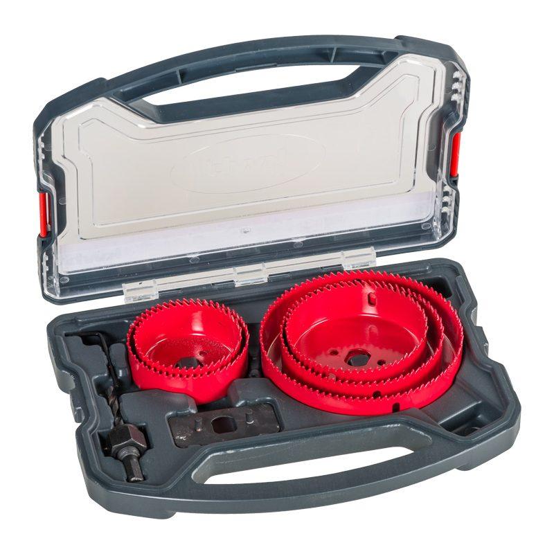 Set 5 frese a tazza HSS bimeta